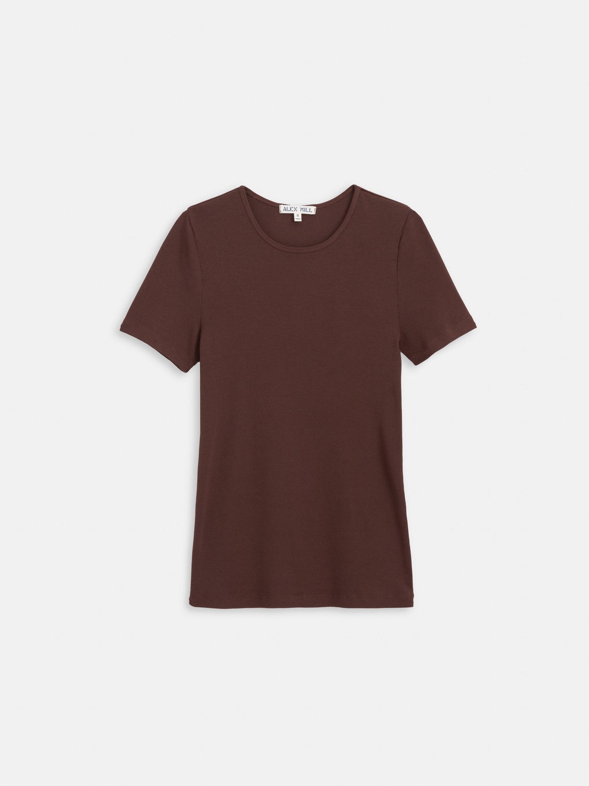 Carolyn Tee In Fine Rib Product Image