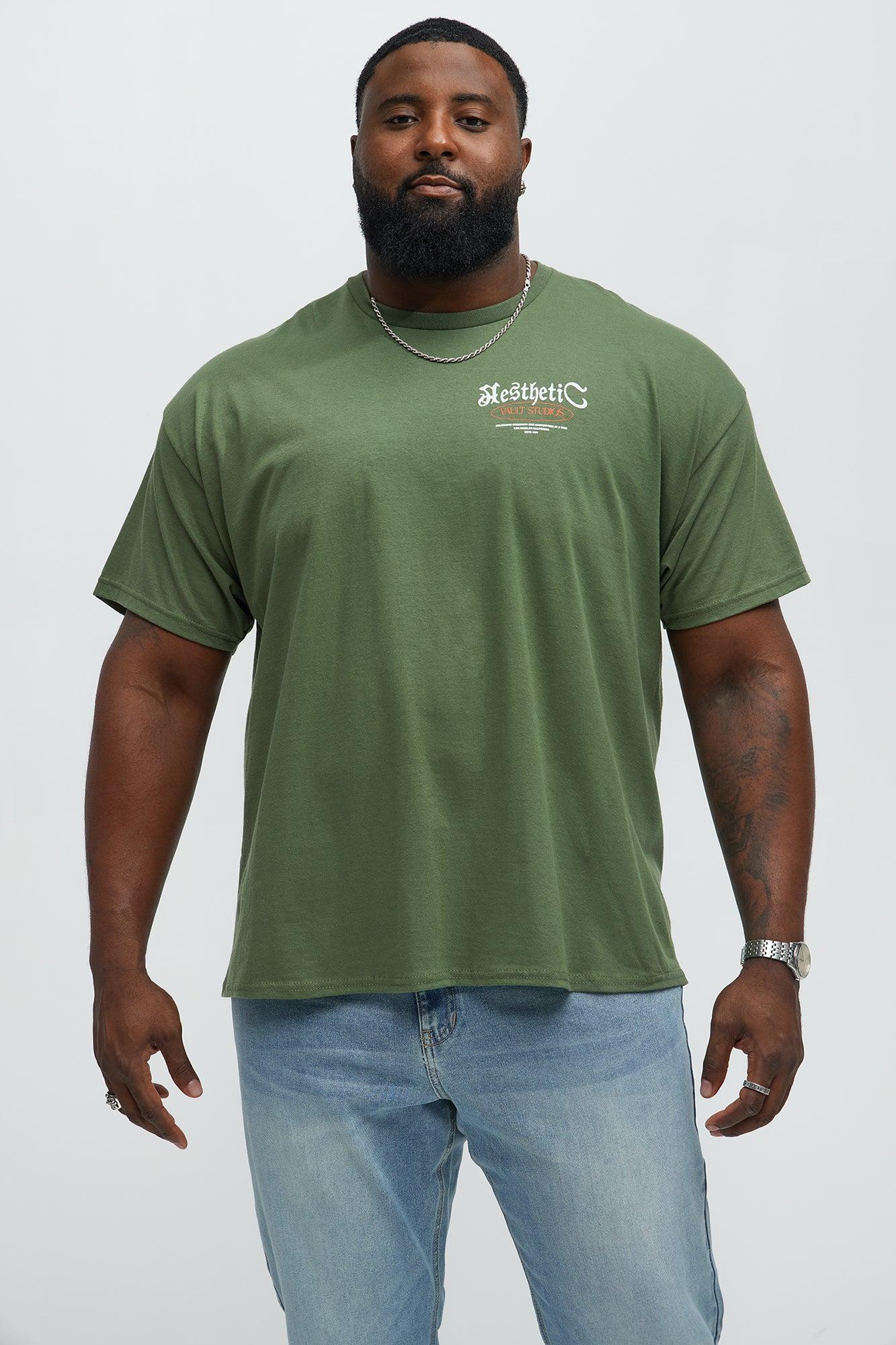 Aesthetic Vault Studios Short Sleeve Tee - Olive Product Image