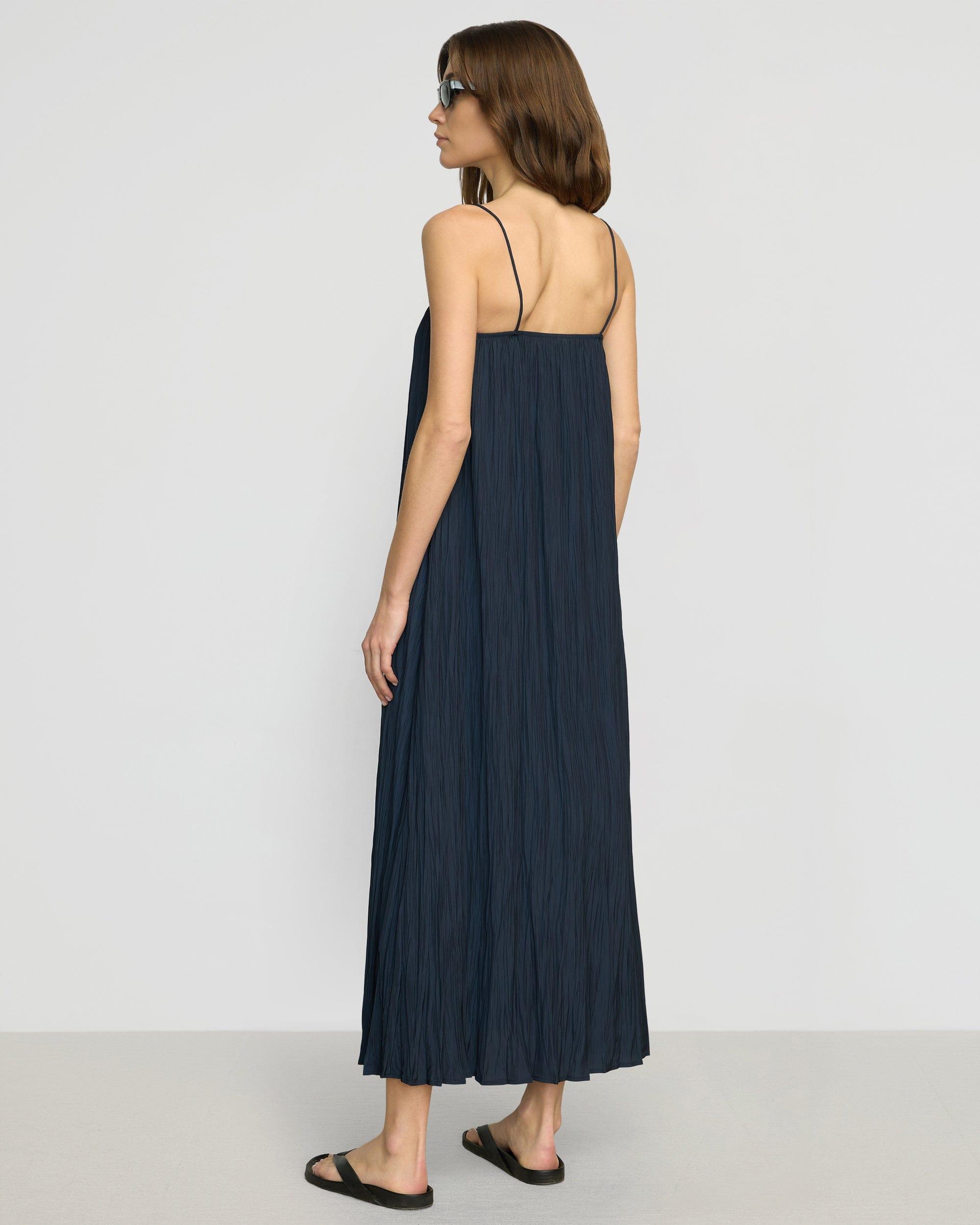 Solange Crinkled Maxi Dress Product Image
