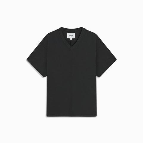 standard v-neck tee / washed black Product Image