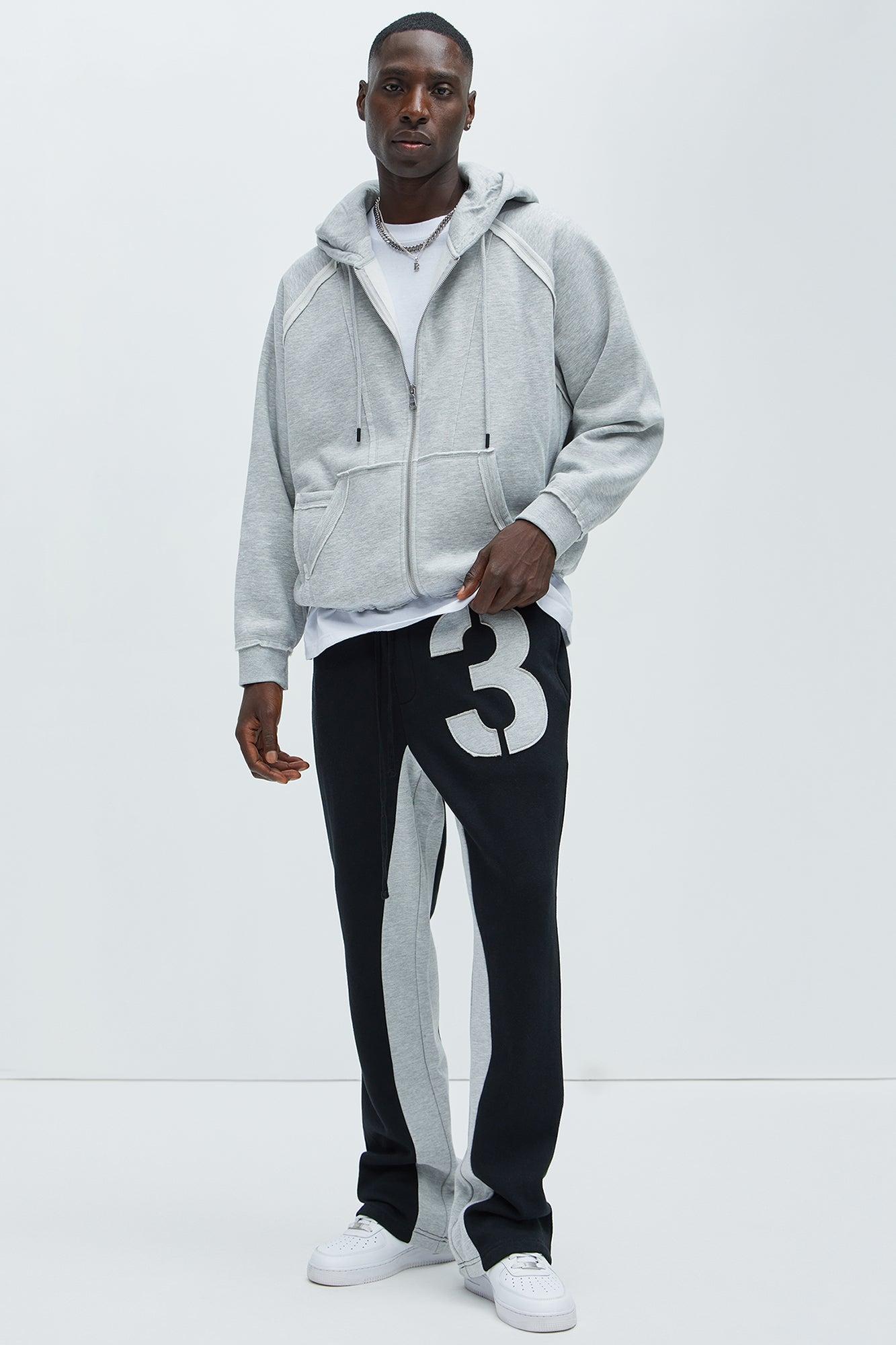 Tyson Number 3 Skinny Flare Sweatpants - Black/combo Product Image