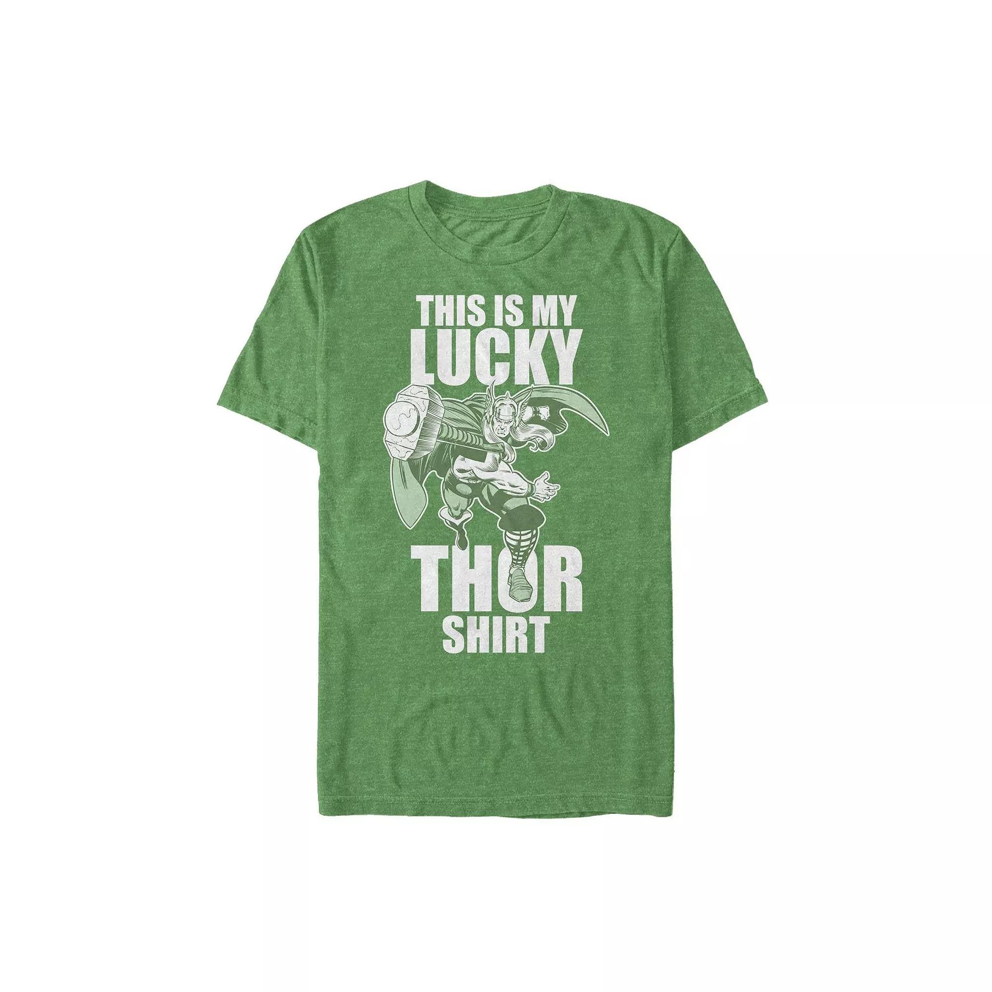 Men's Marvel "Lucky Thor" Graphic Tee,  Product Image