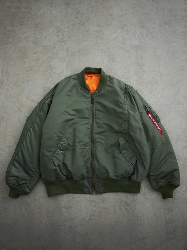 ALPHA X MASTERMIND MA-1 BOMBER JACKET Male Product Image