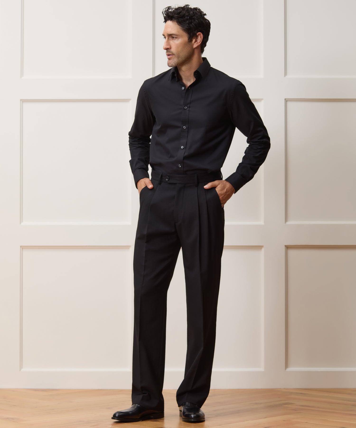 Relaxed Italian Gabardine Madison Suit Product Image