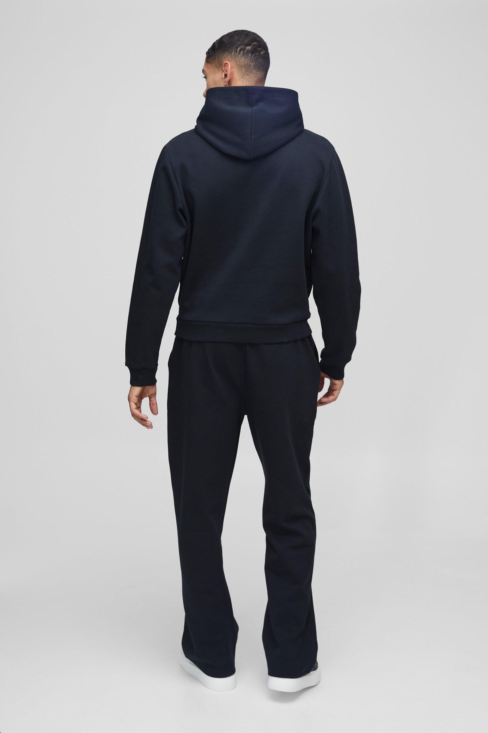 Interlock Pocket Detail Hoodie | boohooMAN USA Product Image