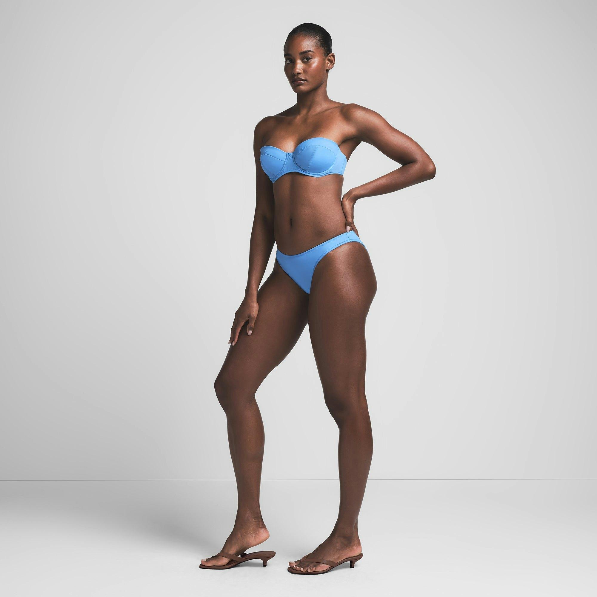 SIGNATURE SWIM STRAPLESS UNDERWIRE BIKINI TOP | TIDE Product Image