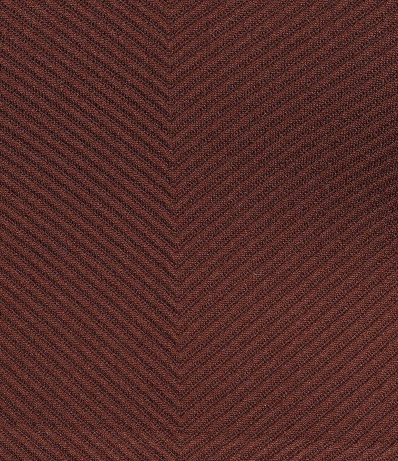 GB Chevron Ribbed Knit Cropped Tank Top Product Image