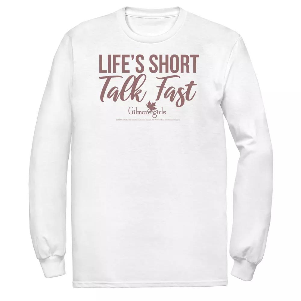 Men's Gilmore Girls Life's Short Talk Fast Tee,  Product Image