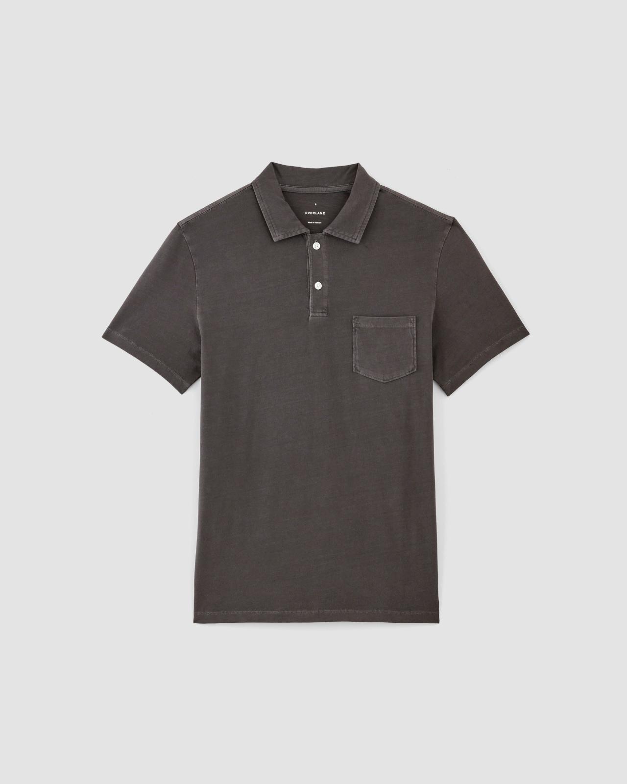 The Essential Organic Garment-Dyed Polo Product Image