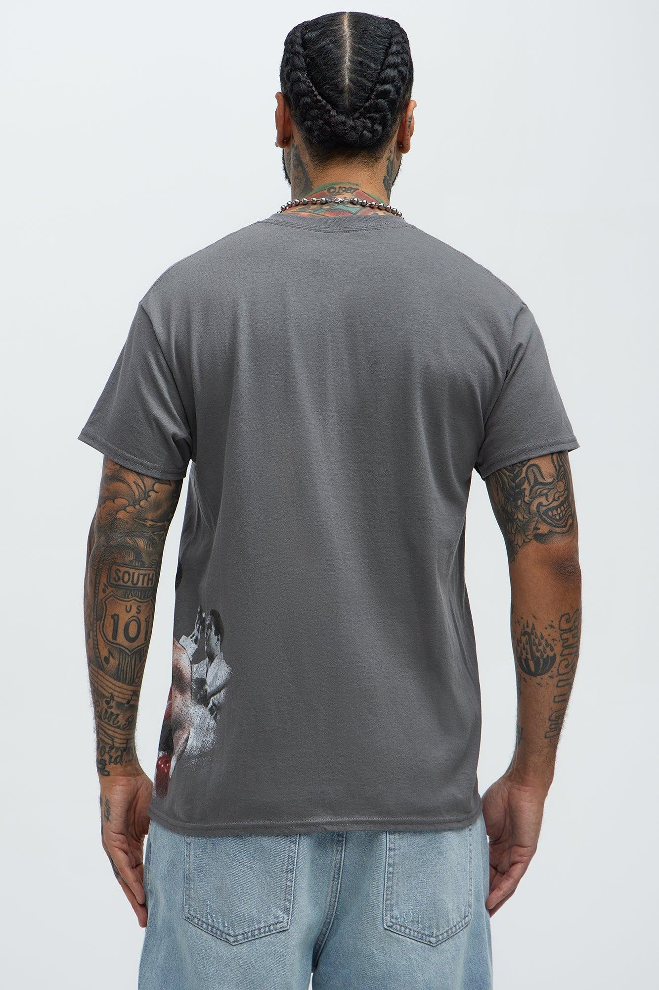 Muhammad Ali The King Short Sleeve Tee - Charcoal Product Image