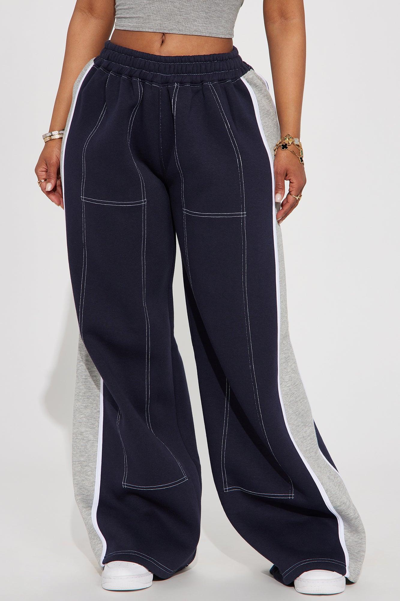 Jackie Lounge Pant - Navy/combo Product Image