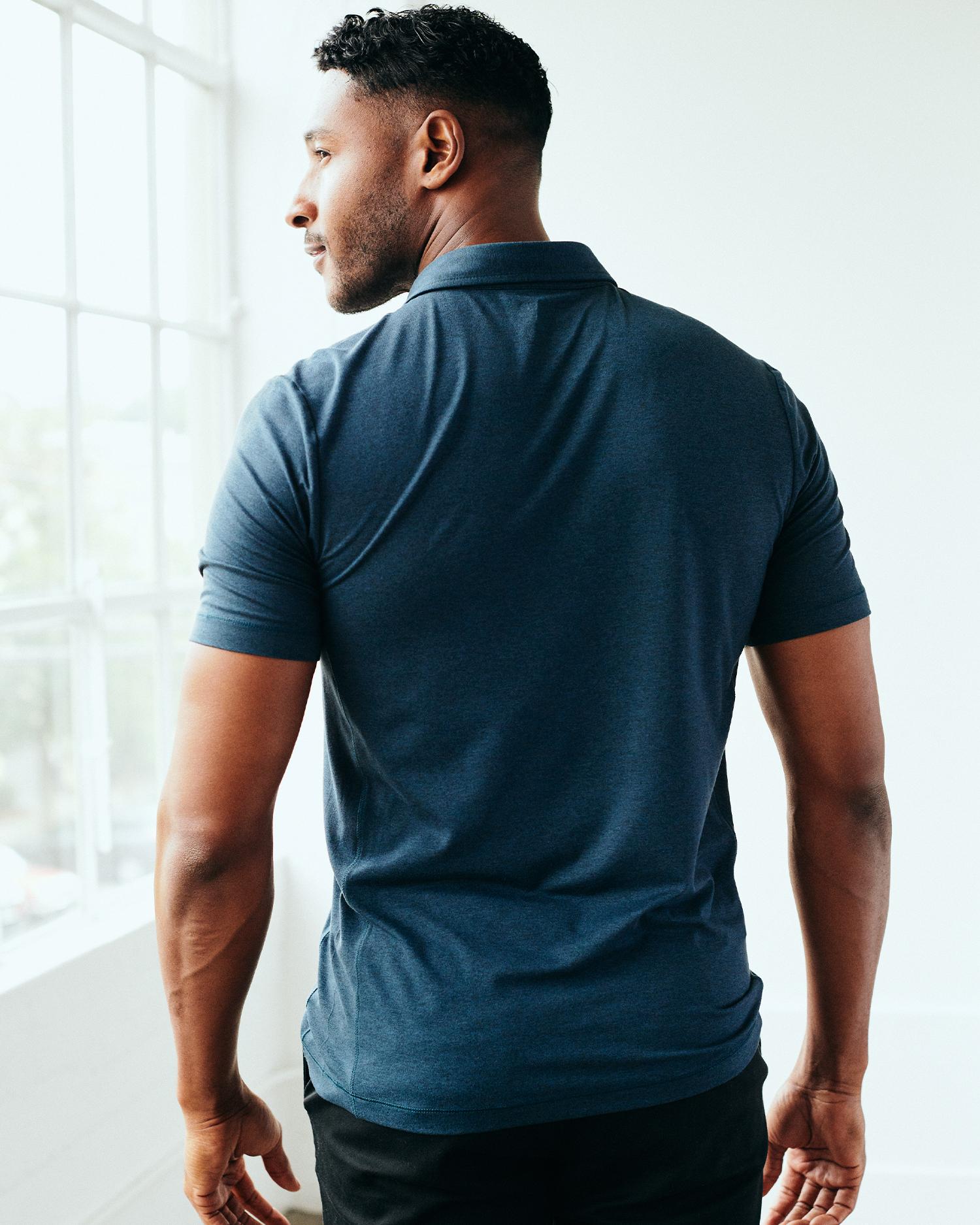 Quince | Men's Flowknit Breeze Performance Polo Recycled Polyester Product Image