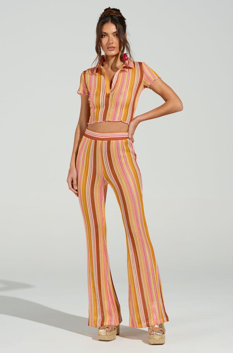 PALOMA KNIT COLLARED TOP Product Image