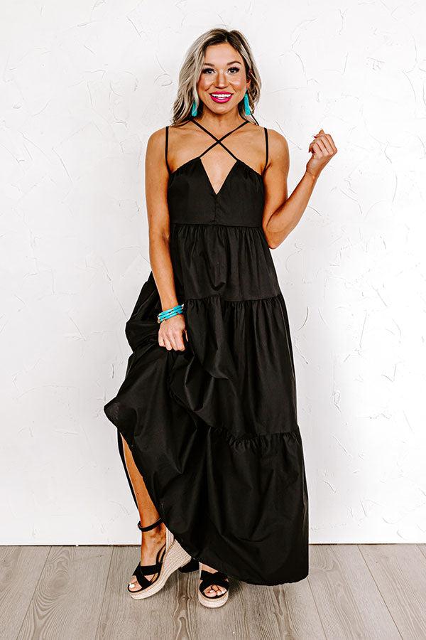 Authentic Affection Maxi in Black Product Image
