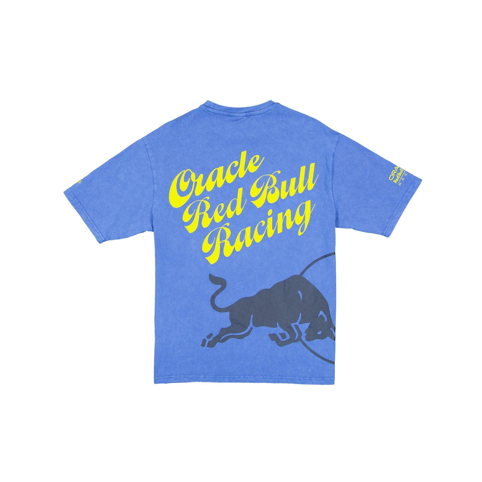 Oracle Red Bull Racing Oversized Graphic Nordic Blue T-Shirt Male Product Image