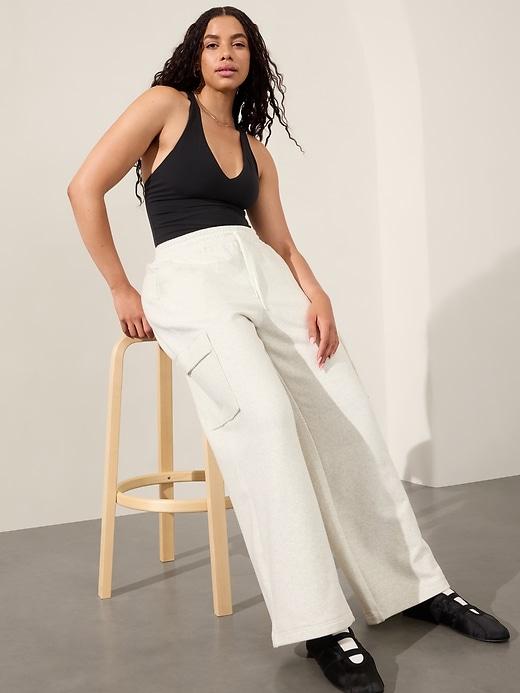 Forever Fleece Mid Rise Cargo Pant Product Image