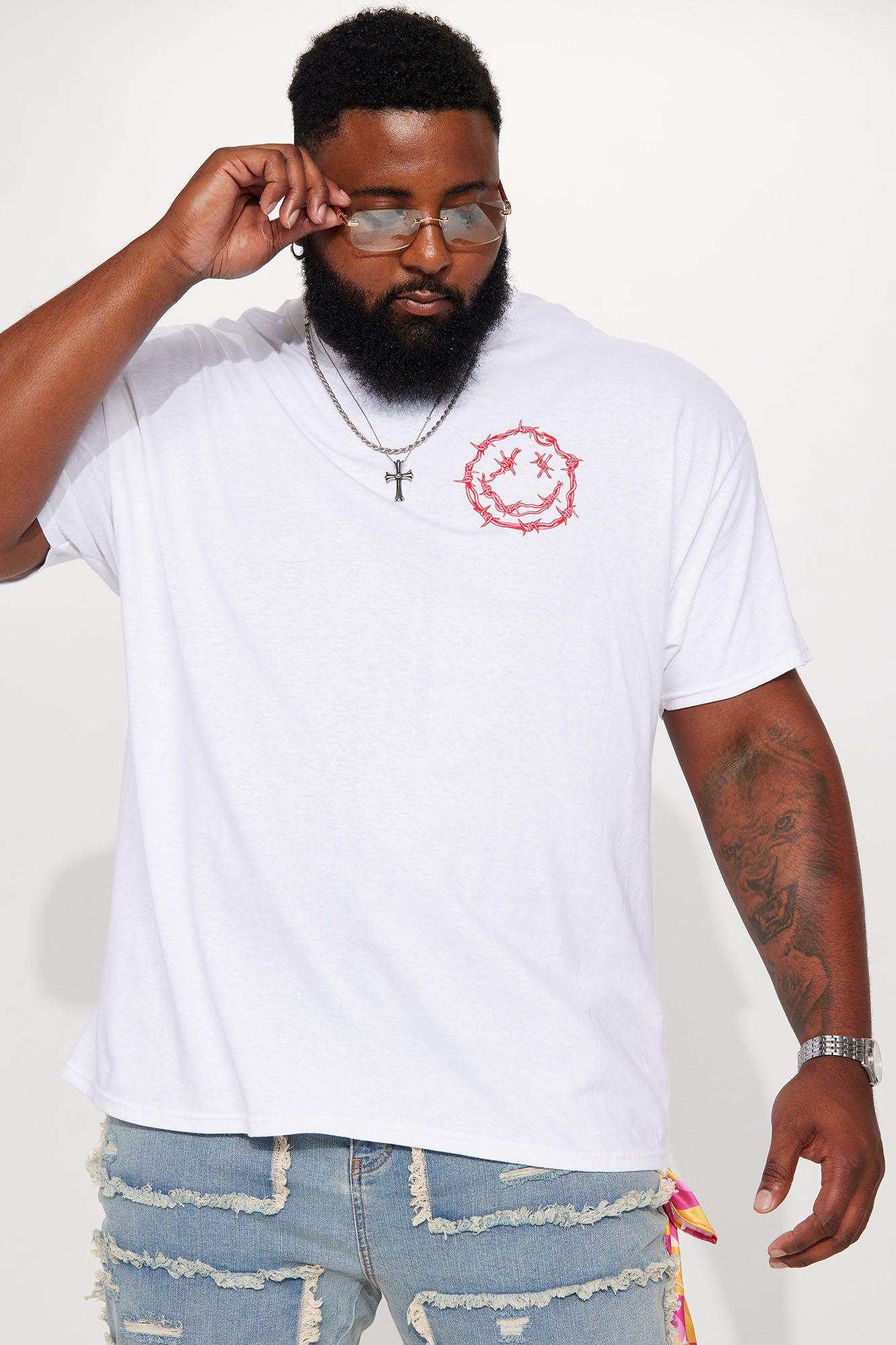 Strong Smiles Short Sleeve Tee - White Product Image