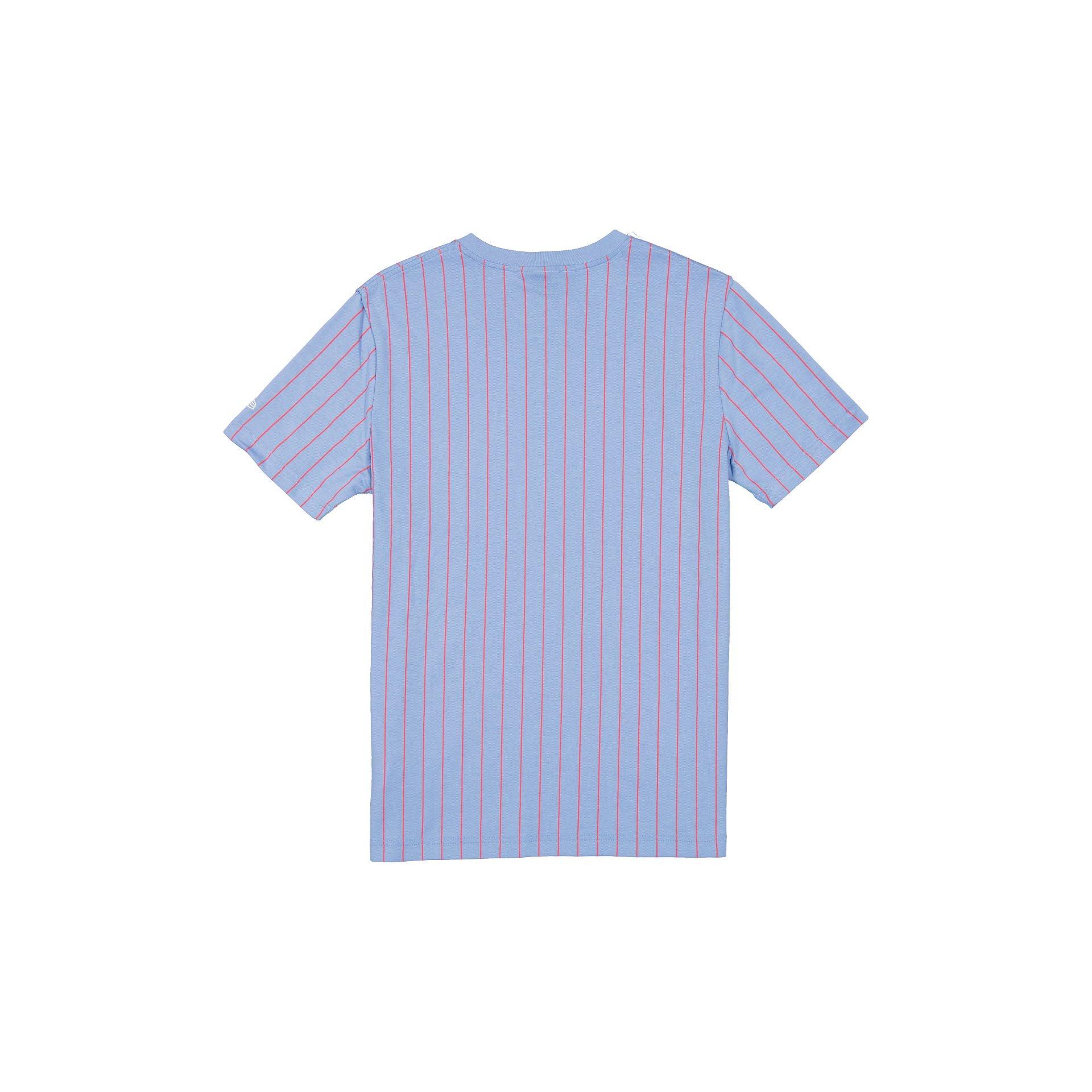 Texas Rangers Throwback Pinstripe T-Shirt Male Product Image