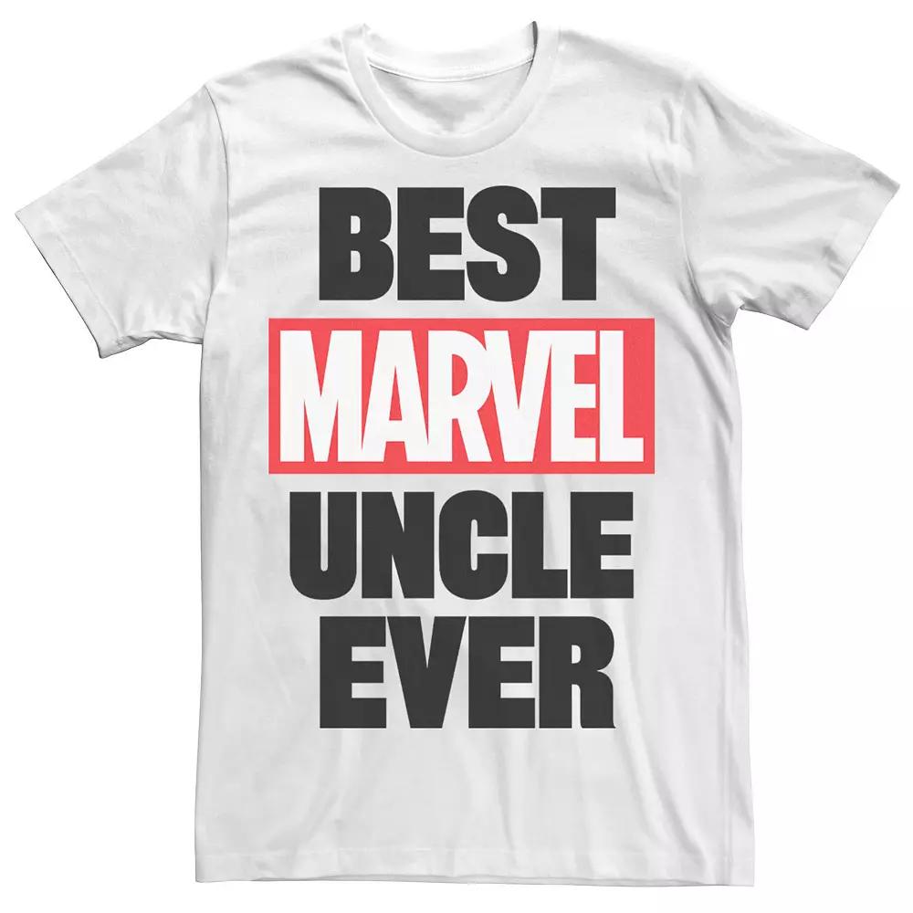 Men's Marvel Best Marvel Uncle Ever Graphic Tee,  Product Image