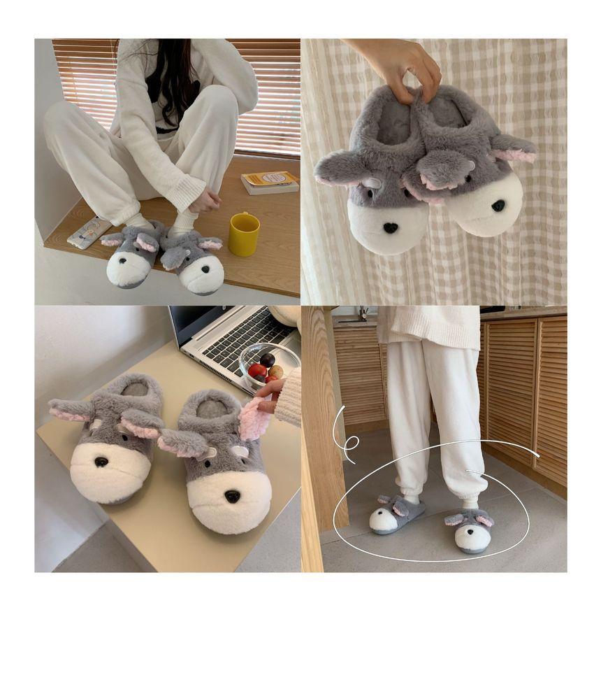 Cartoon Furry Home Slippers Product Image
