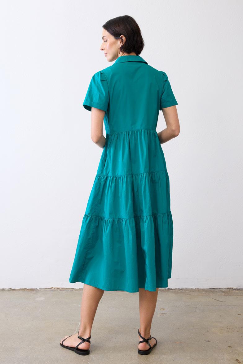 Breaking Free Long Poplin Dress Product Image