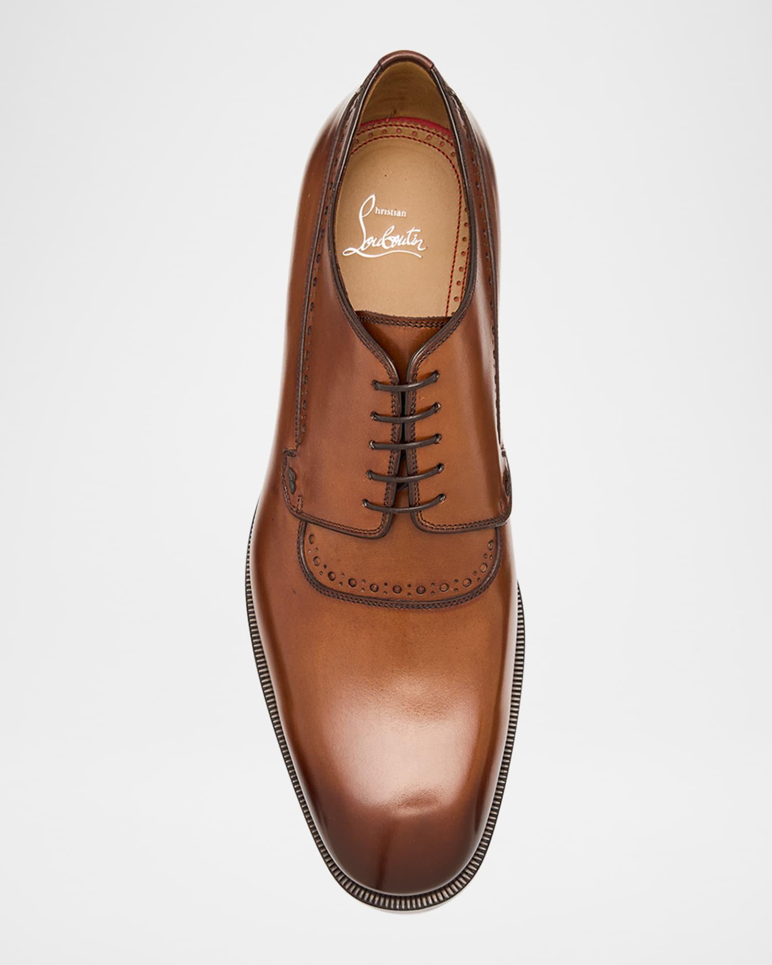 Men's Sartoby Brogue Leather Derby Shoes Product Image