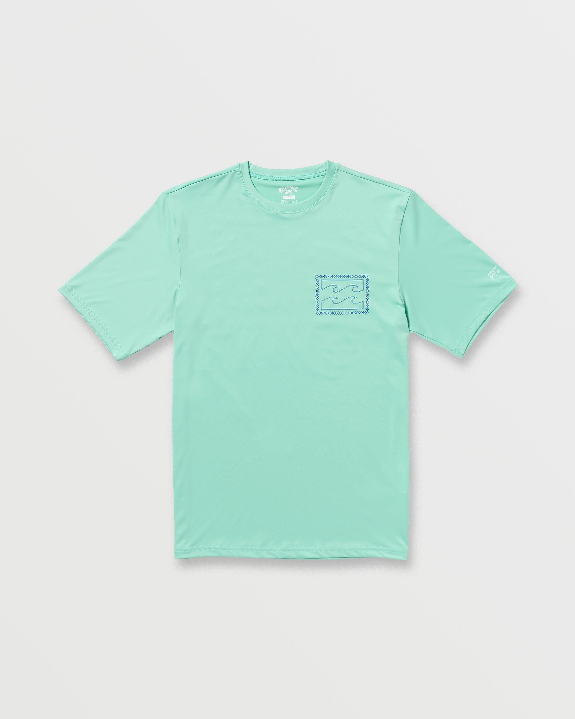 Crayon Wave Loose Fit Short Sleeve Surf Tee - Bermuda Male Product Image