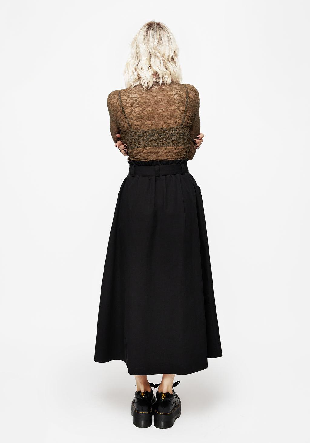 Strega Tie Belt Midaxi Skirt Product Image