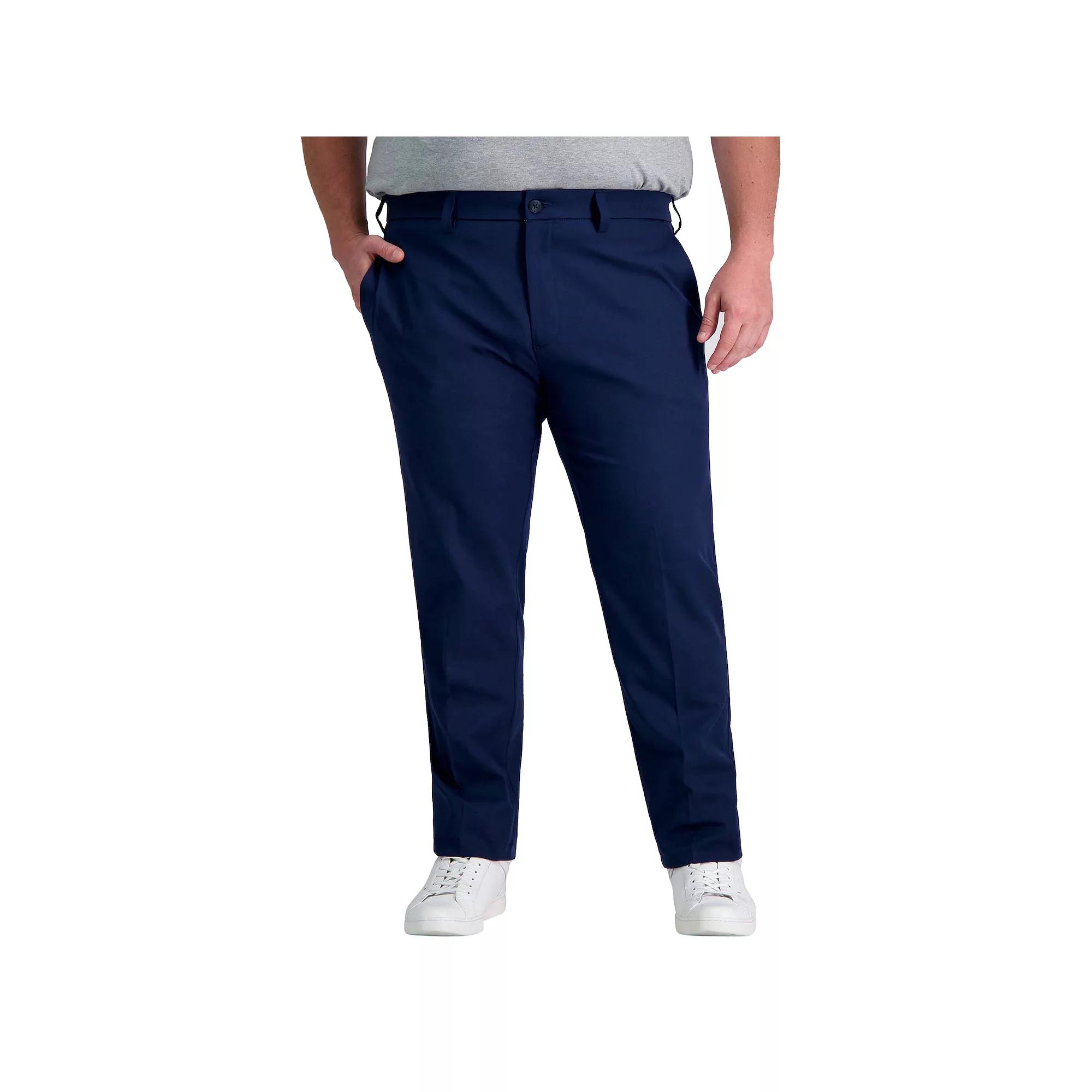 Big & Tall Haggar® Cool Right Performance Flex Pants, Men's,  Product Image