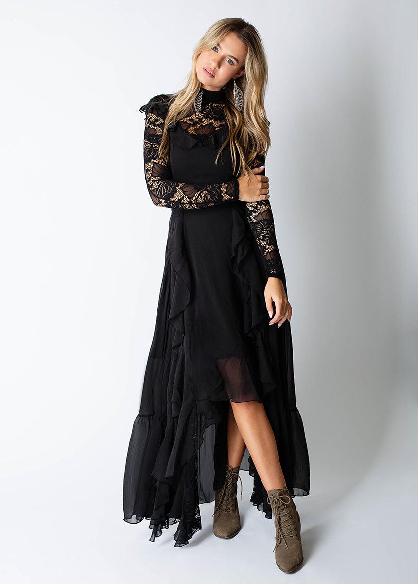 Sveta Dress in Black Female Product Image