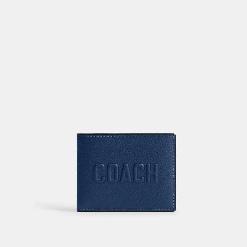 Slim Billfold Wallet With Coach Graphic Product Image