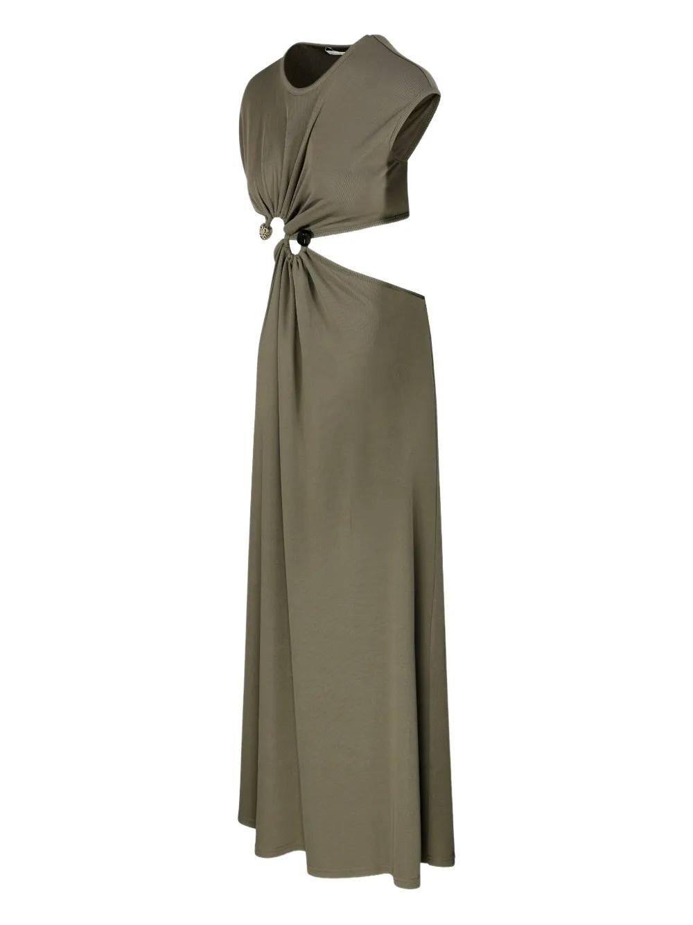twist-detail maxi dress Product Image