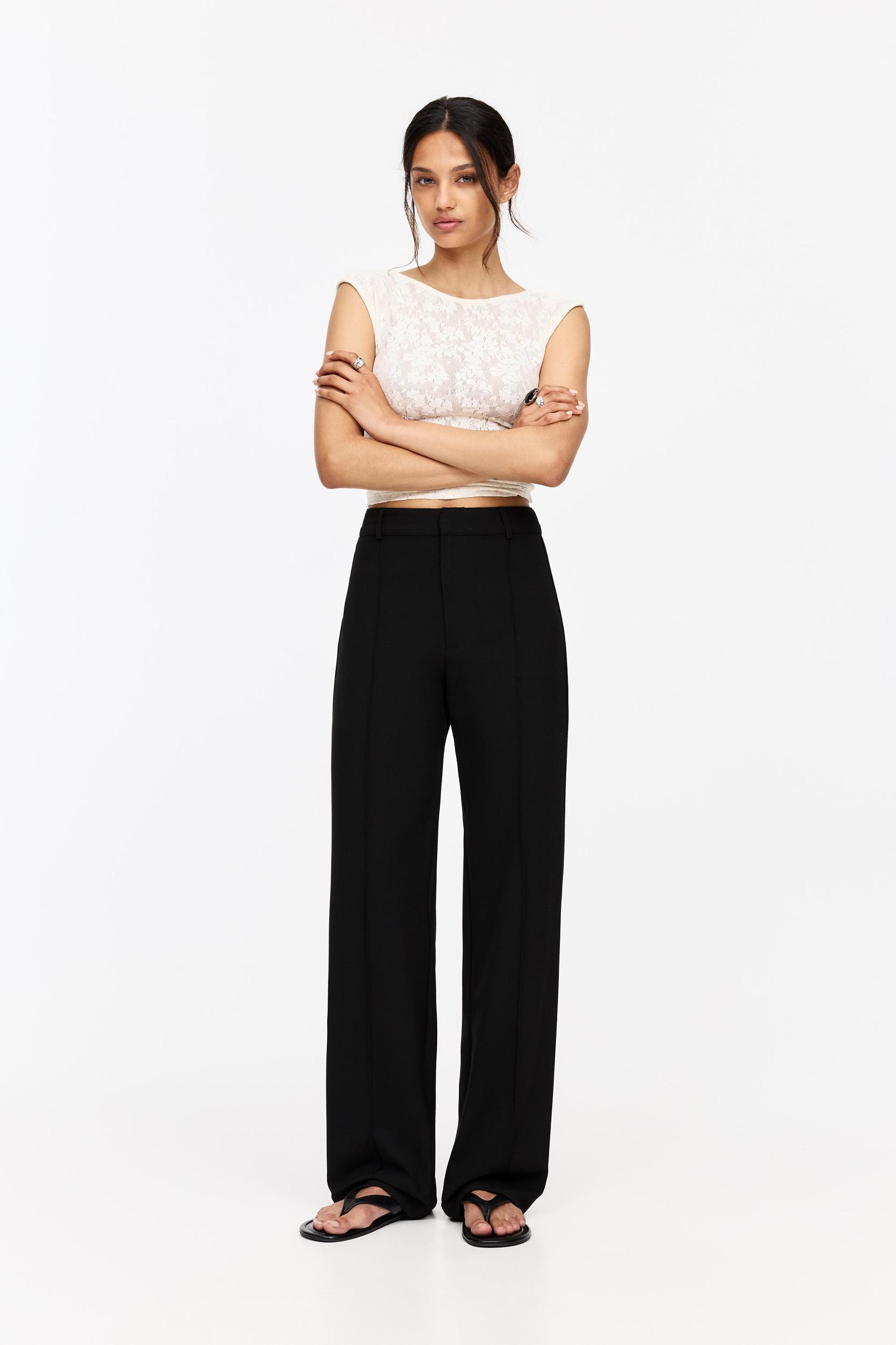 Formal pants with seam detail Product Image