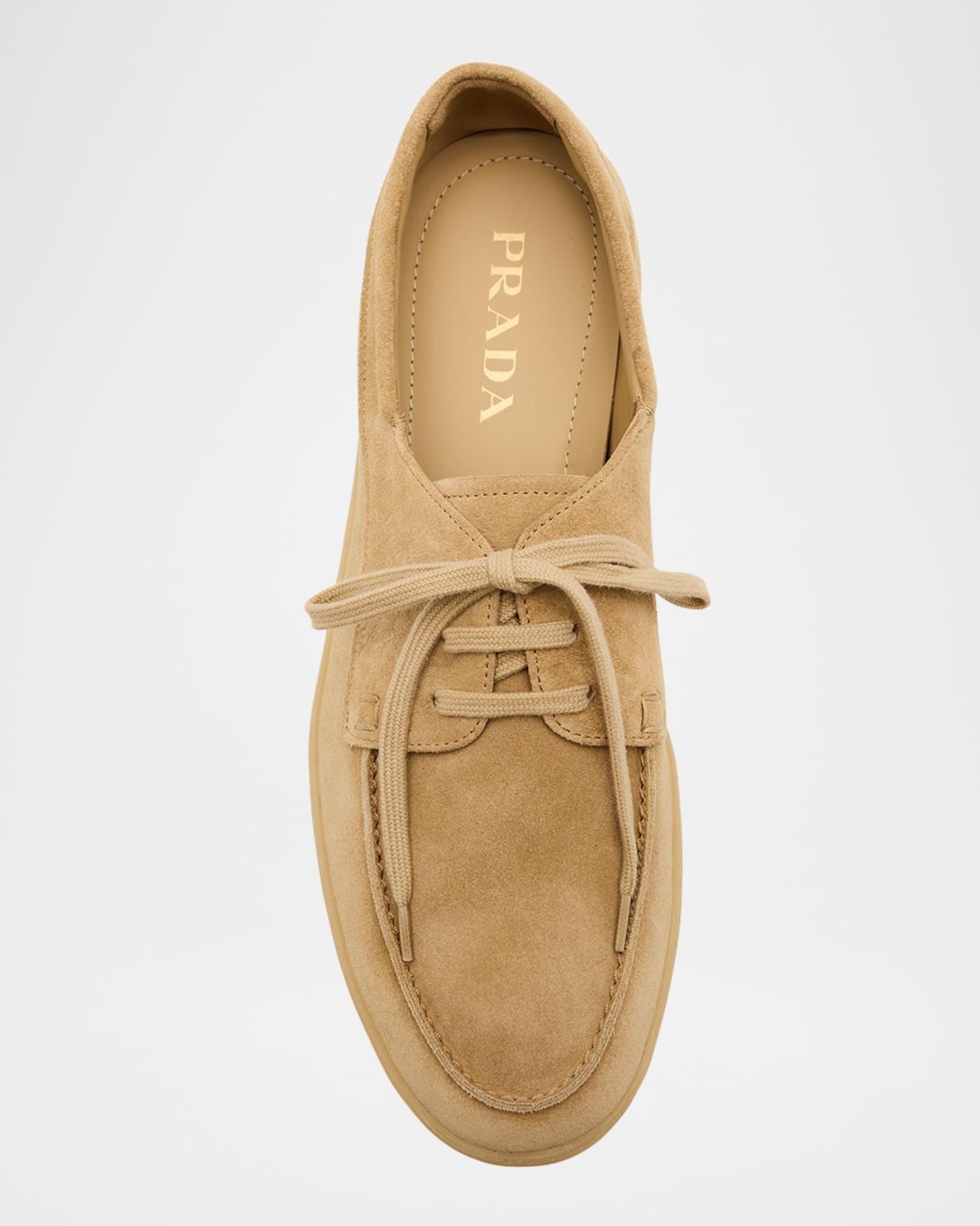 Men's Suede Boat Shoes Product Image