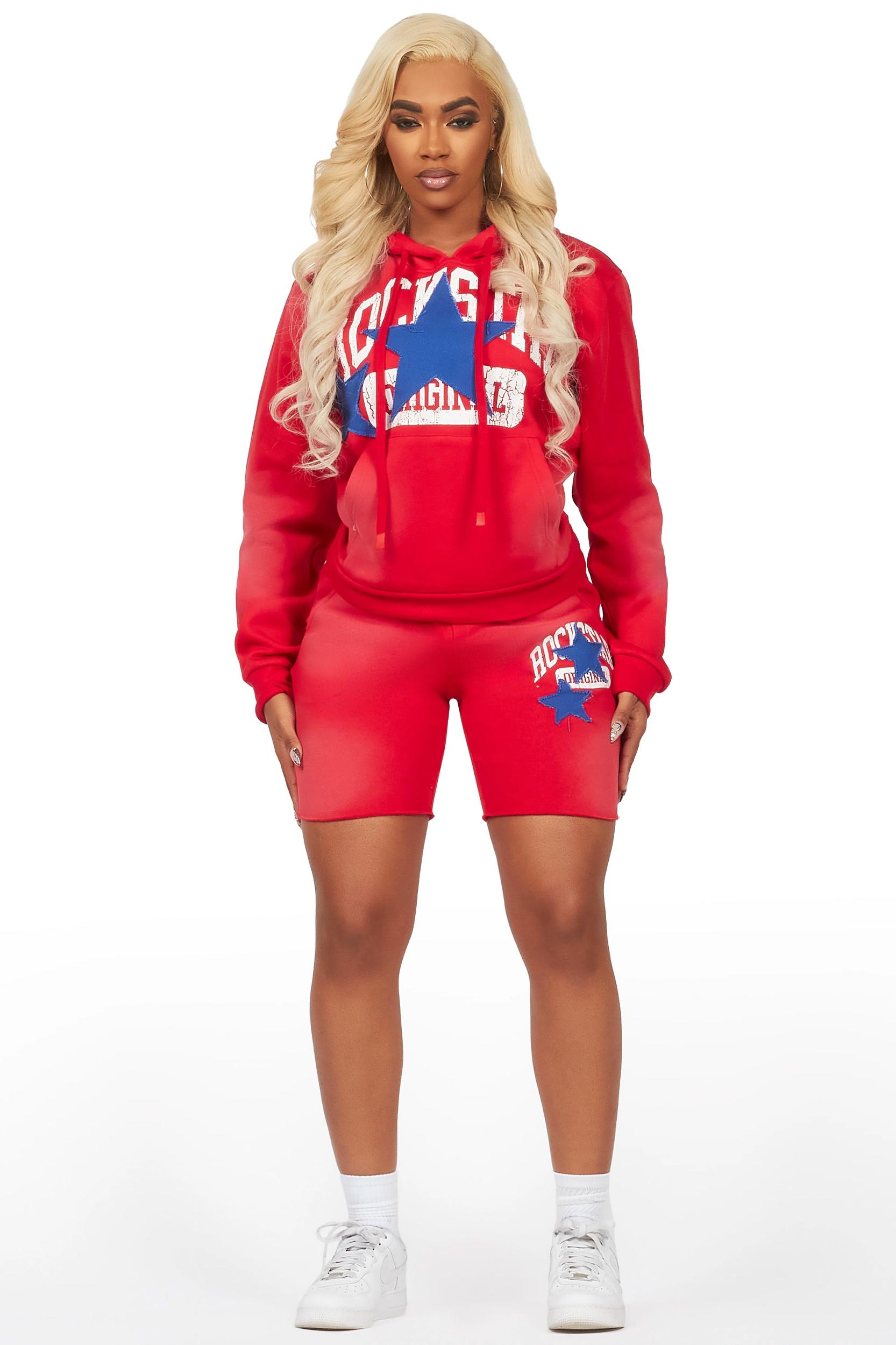 Ivelisse Red Short Set Female Product Image