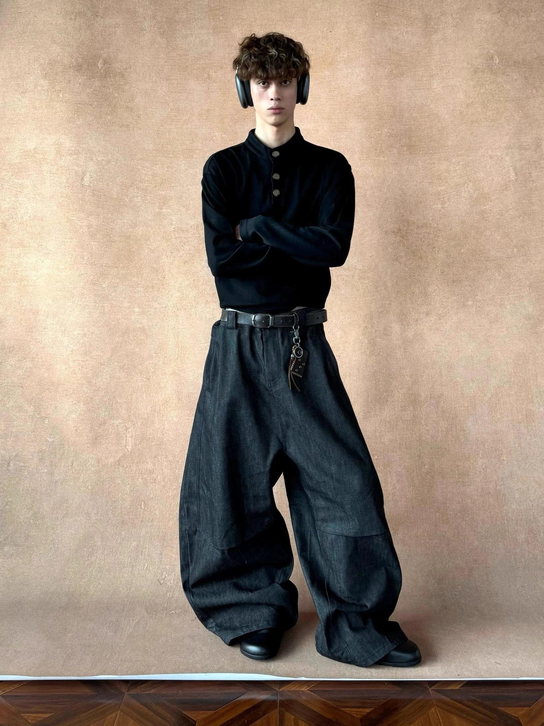 RT No. 18721 BUTTON COLLAR LONGSLEEVE Product Image