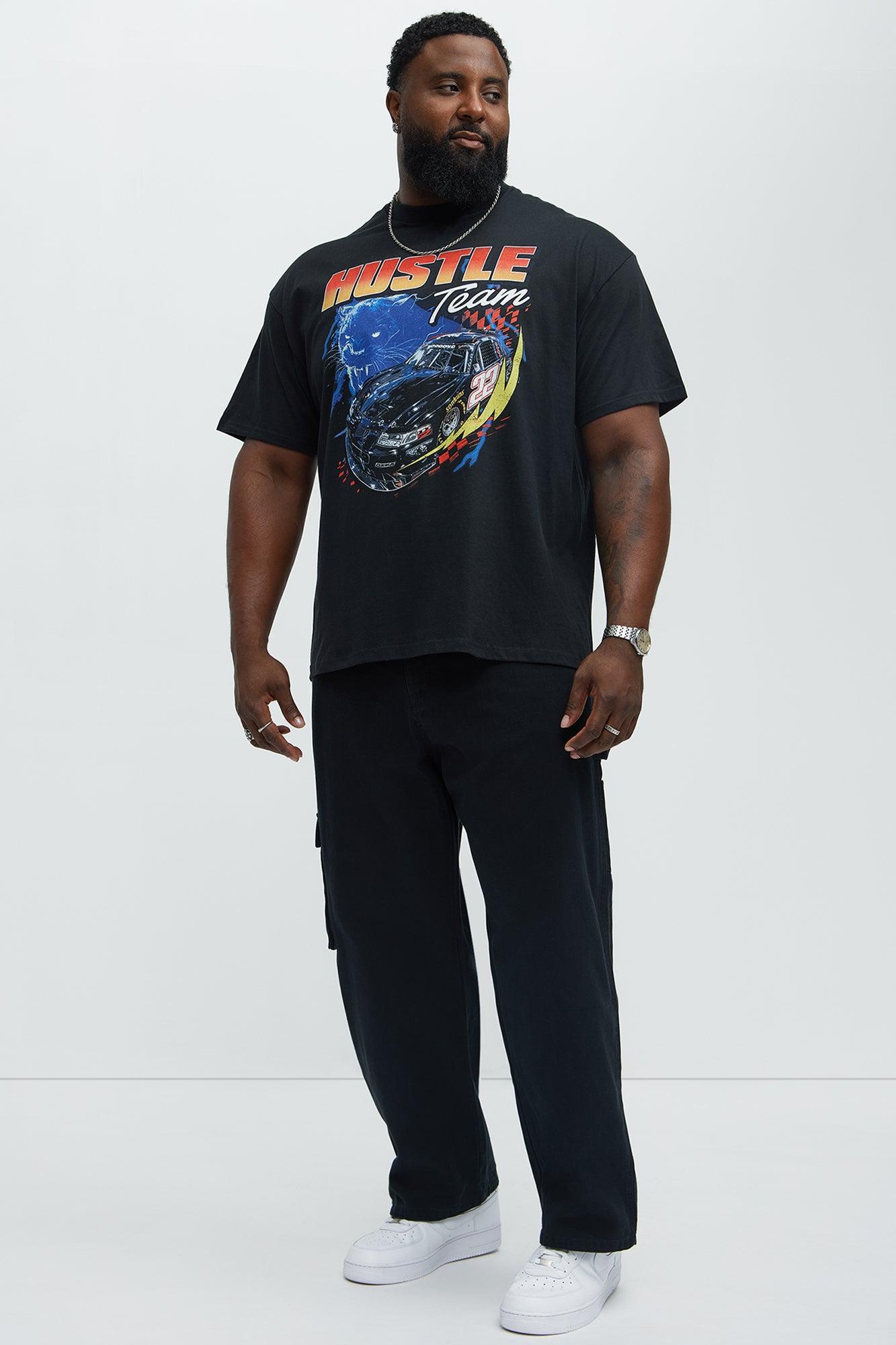Team Hustle Short Sleeve Tee - Black Product Image