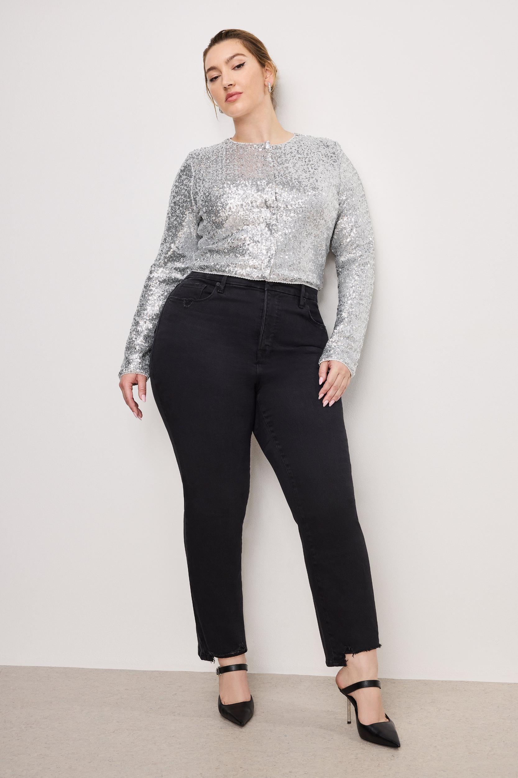 SOFT-TECH GOOD CLASSIC SLIM STRAIGHT JEANS | BLACK361 Product Image