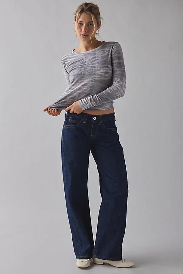 BDG Long Sleeve Spill The Tee Womens at Urban Outfitters Product Image