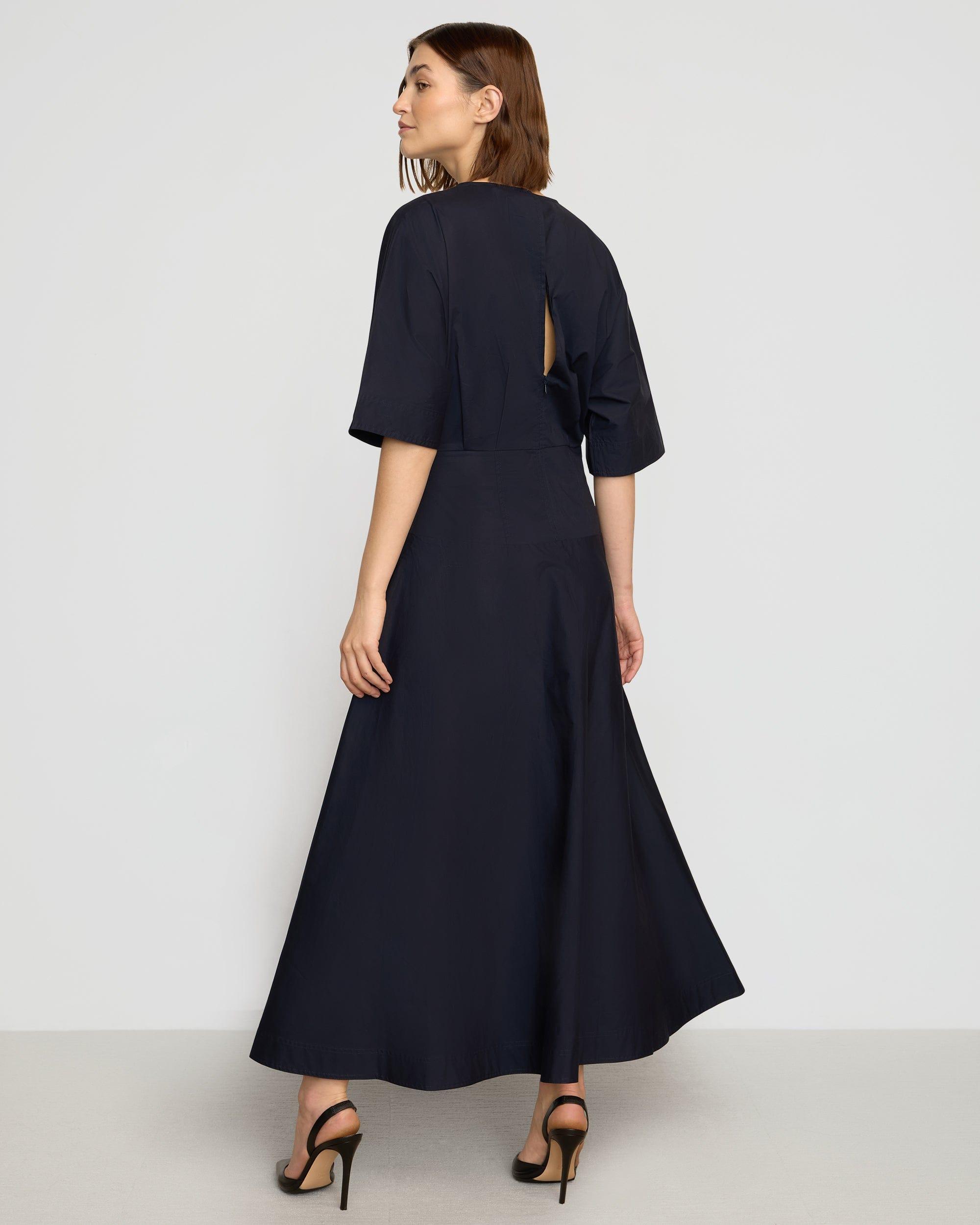 Kiko Kimono-Sleeve Cotton Dress Product Image