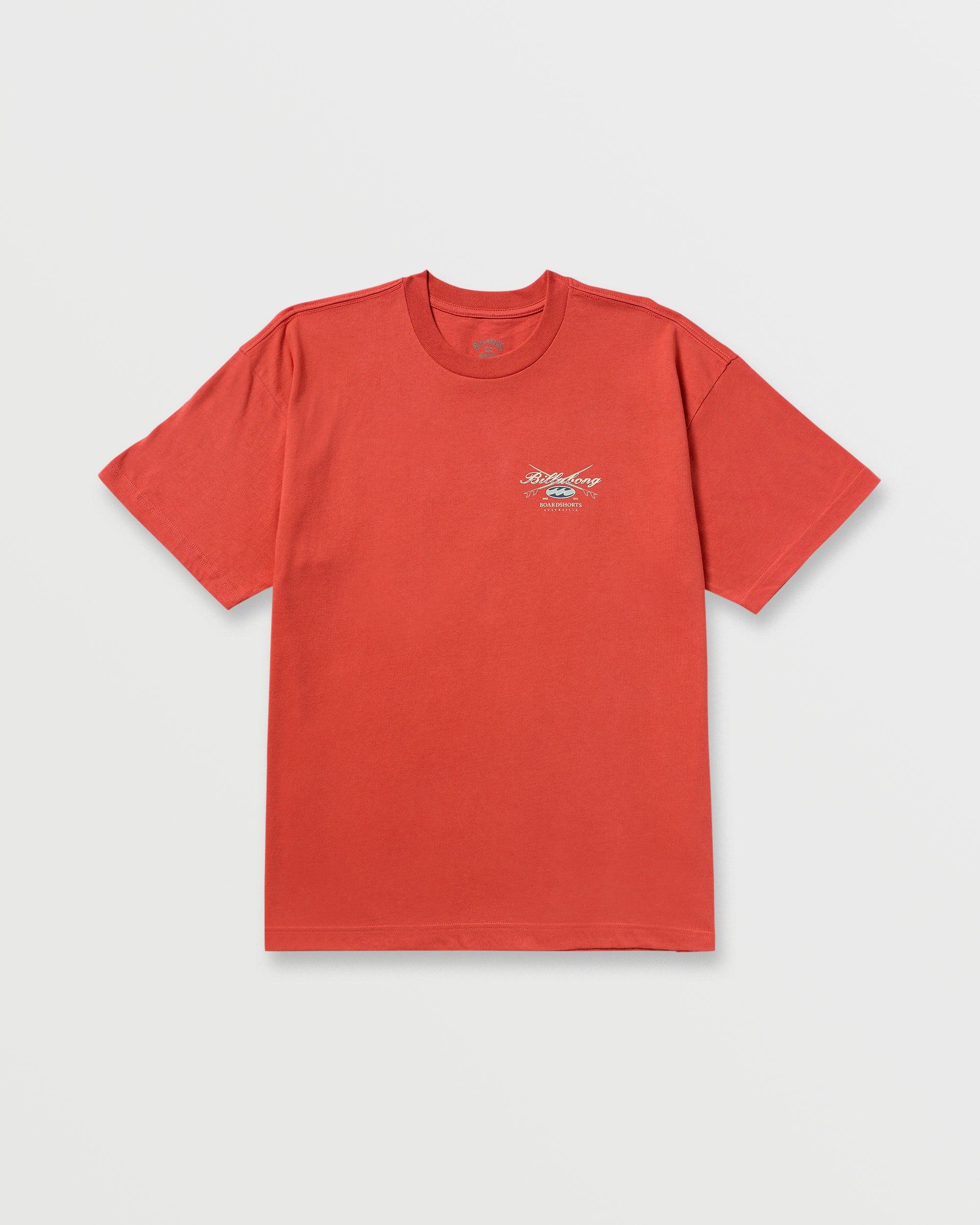 Crossboards OG Tee - Burnt Red Male Product Image