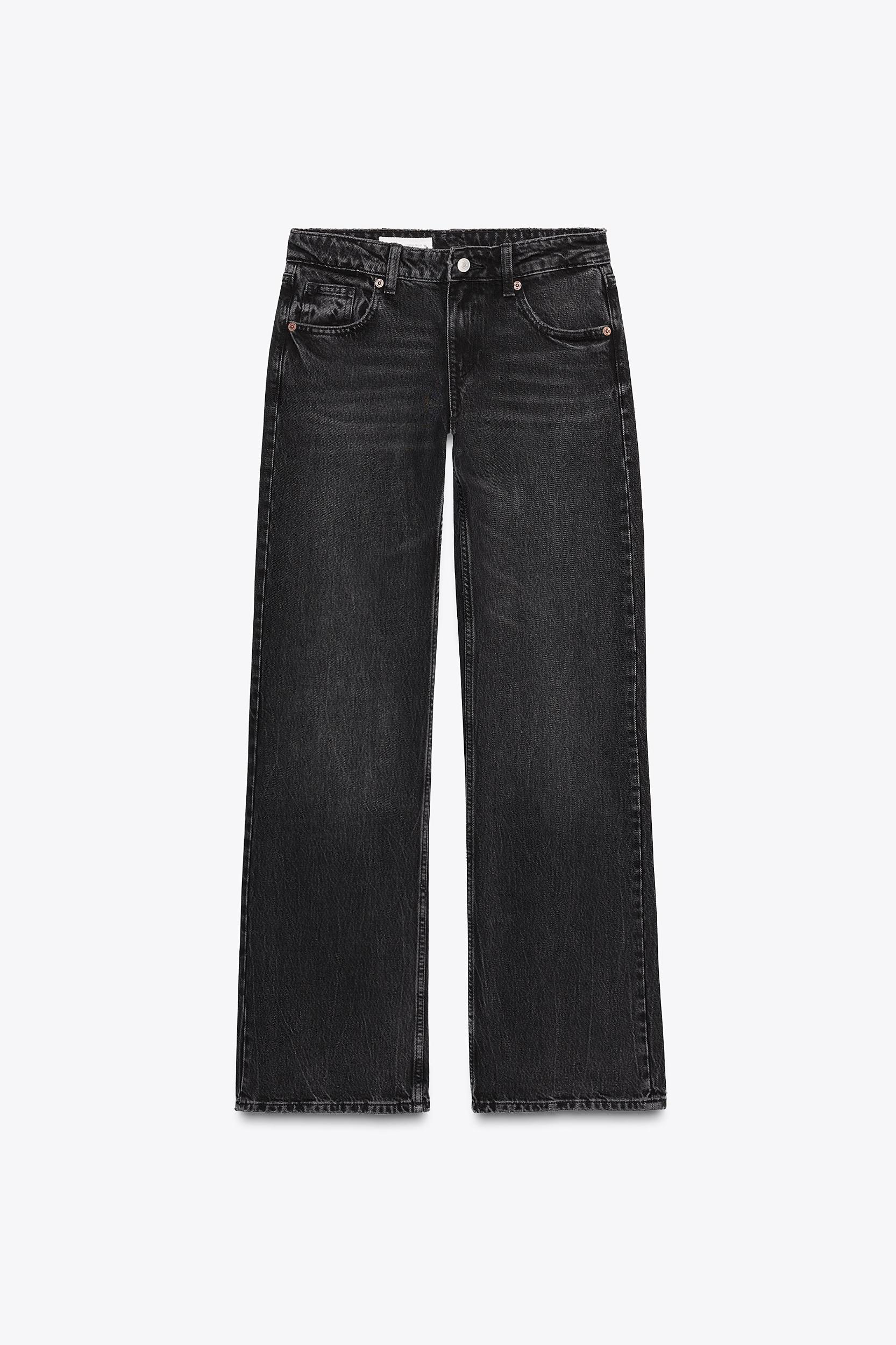 TRF LOW RISE WIDE LEG JEANS Product Image