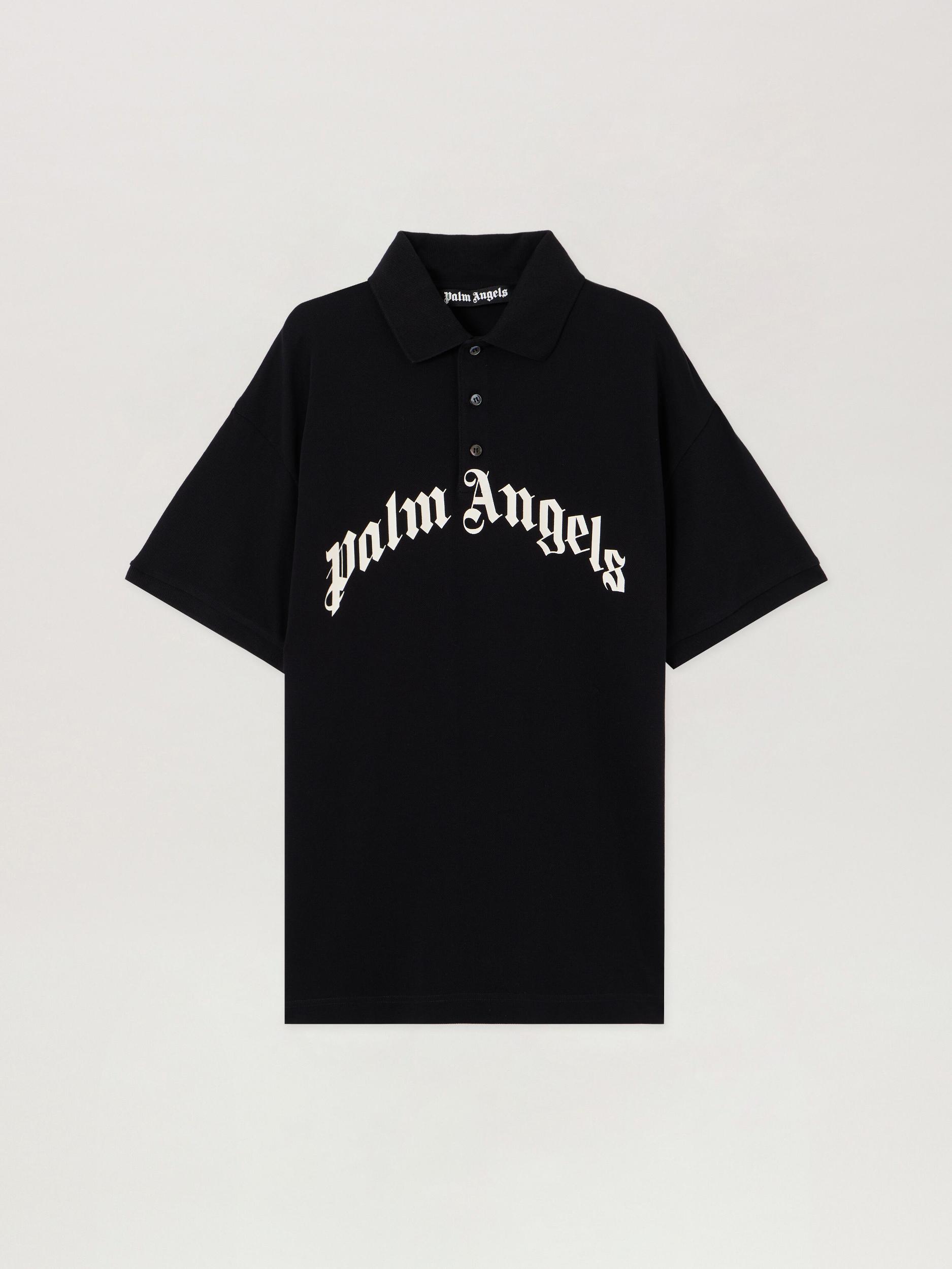 Curved Logo Polo Shirt Product Image
