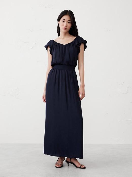 Ruffle Maxi Dress Product Image