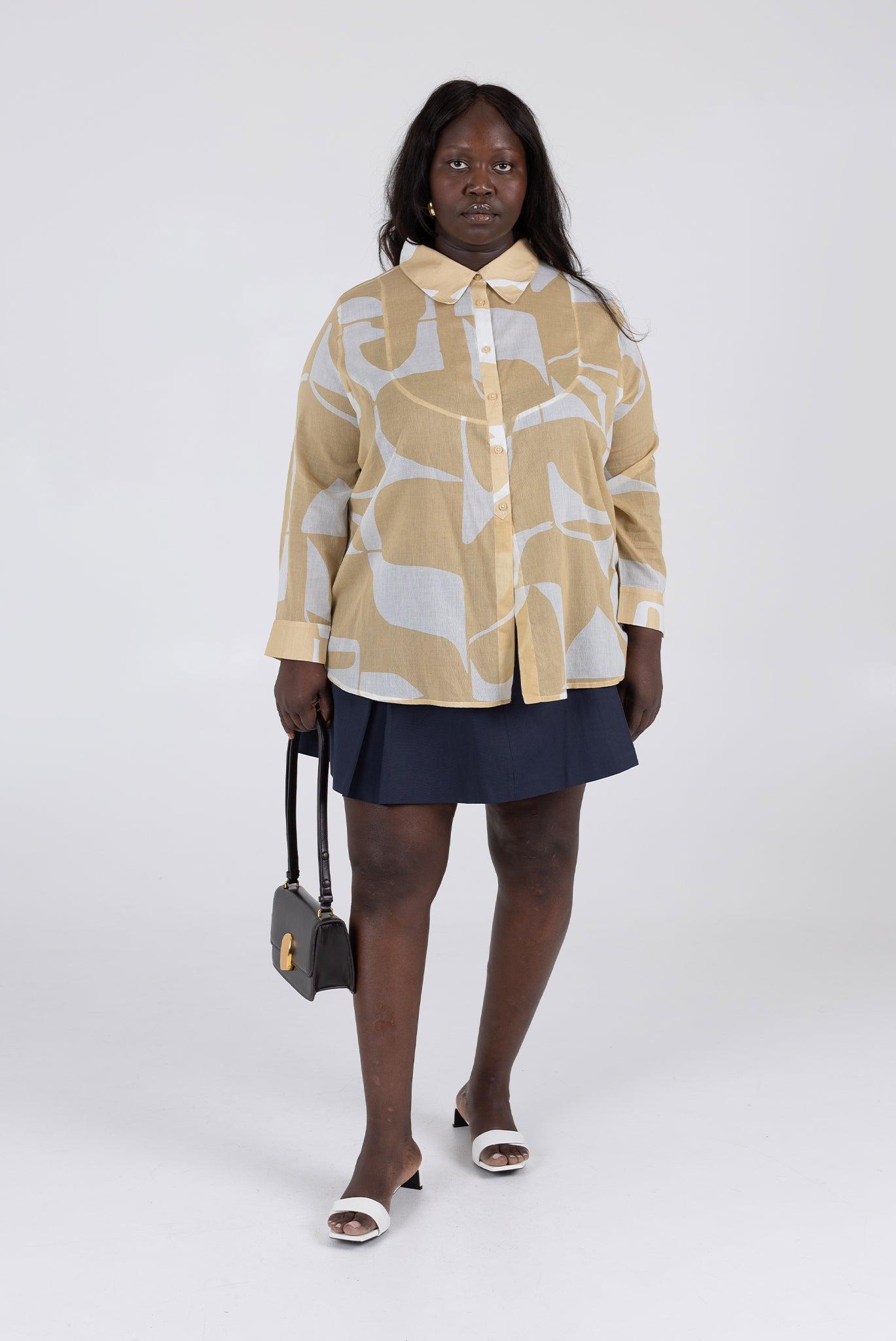 Jill Top - Wheat Sky Product Image