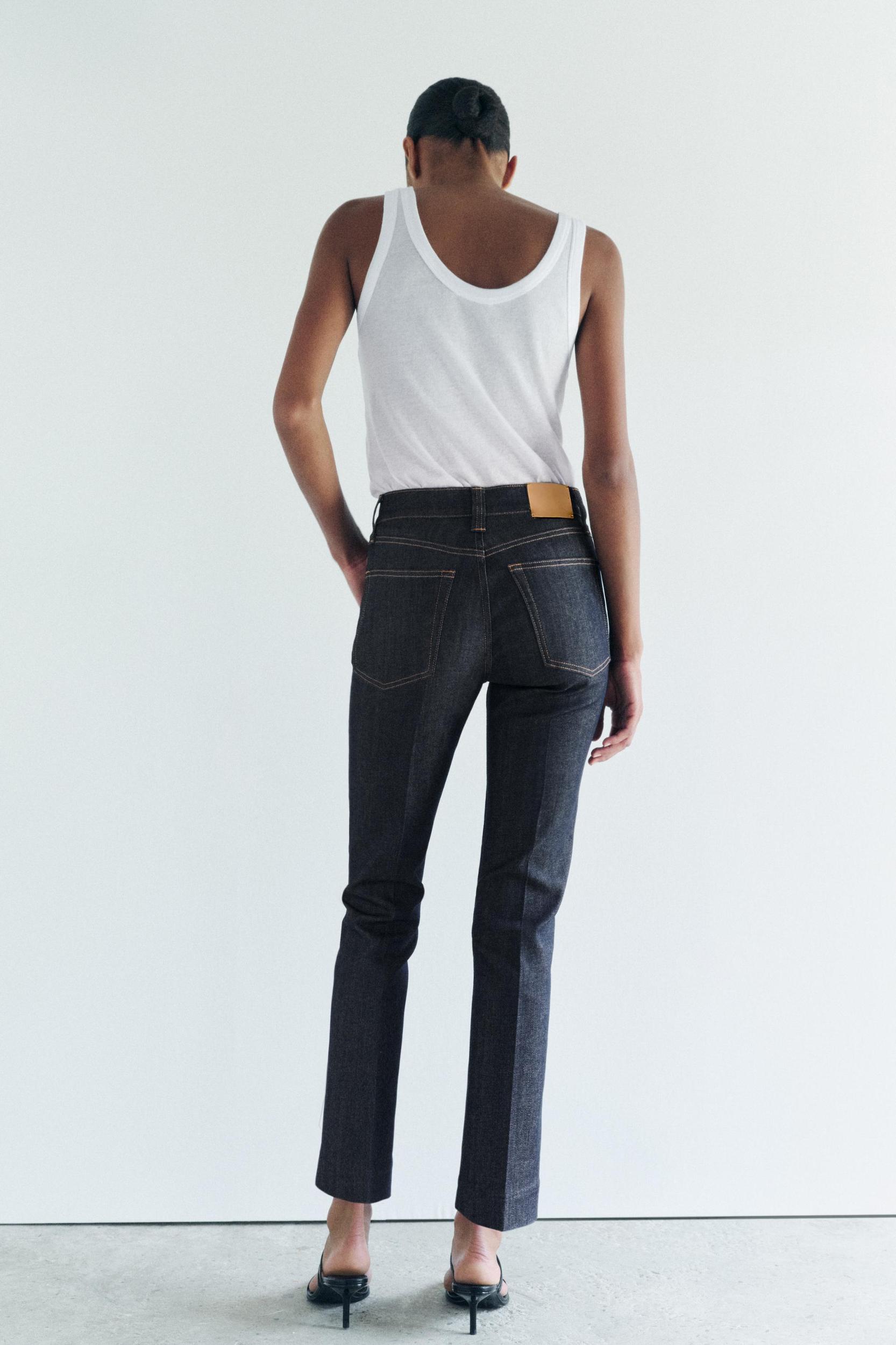 ZW COLLECTION HIGH WAIST WIDE LEG JEANS Product Image
