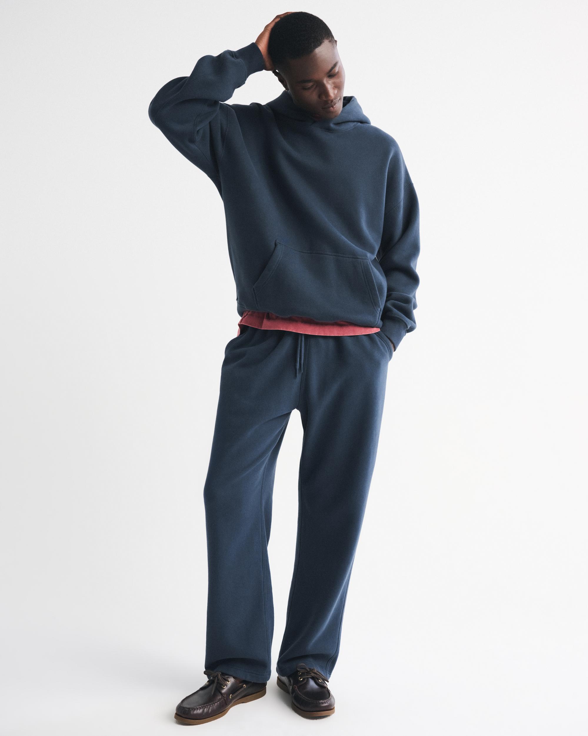 Essential Baggy Open-Hem Sweatpant Product Image