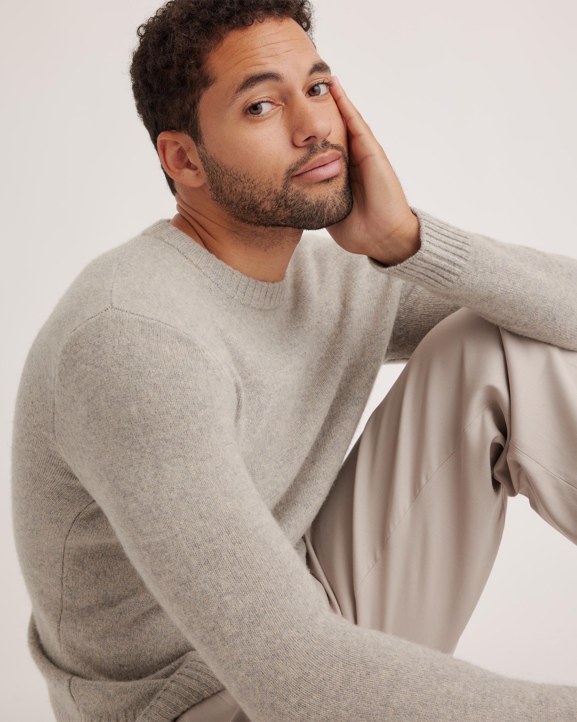 Quince | Men's 100% Yak Wool Crewneck Sweater Product Image