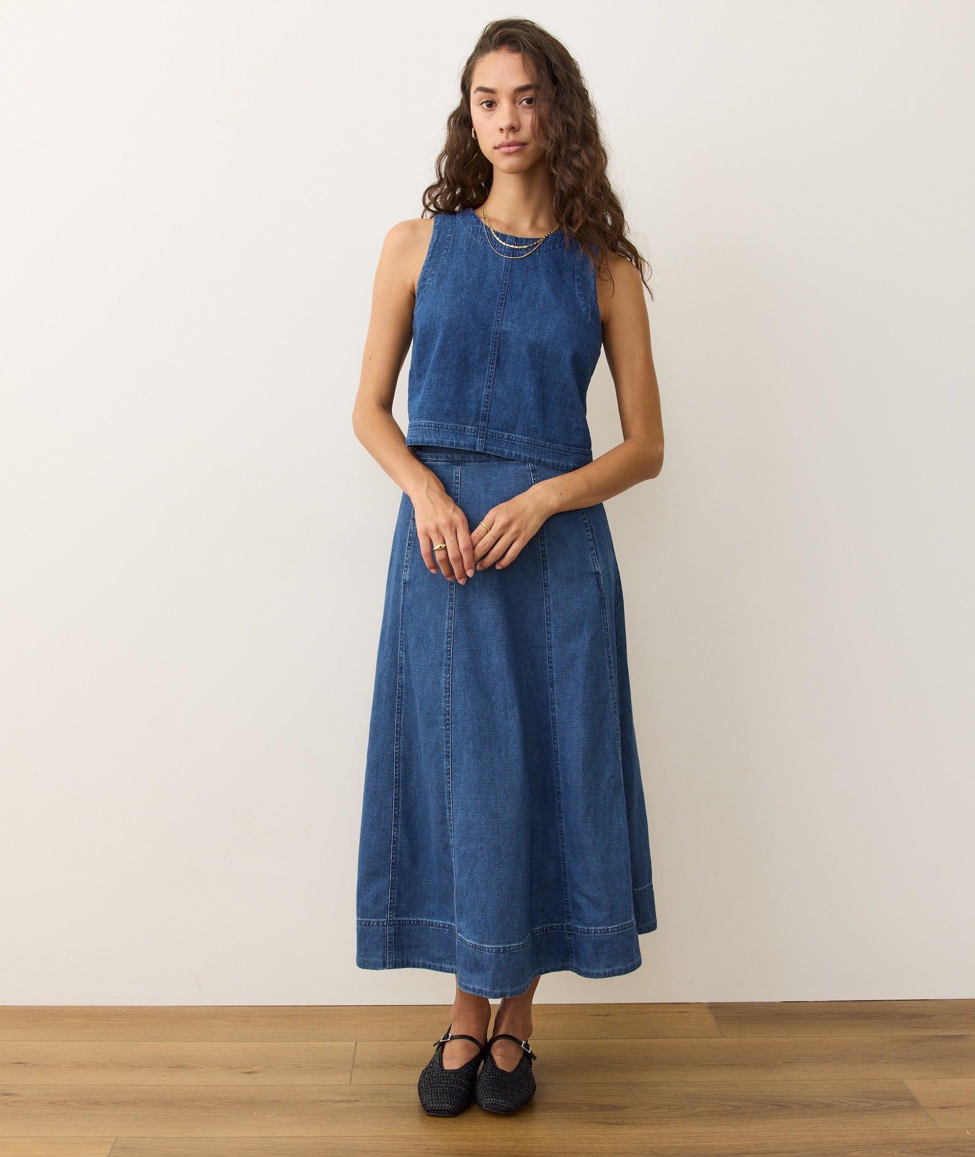 Lainey Denim Skirt Product Image