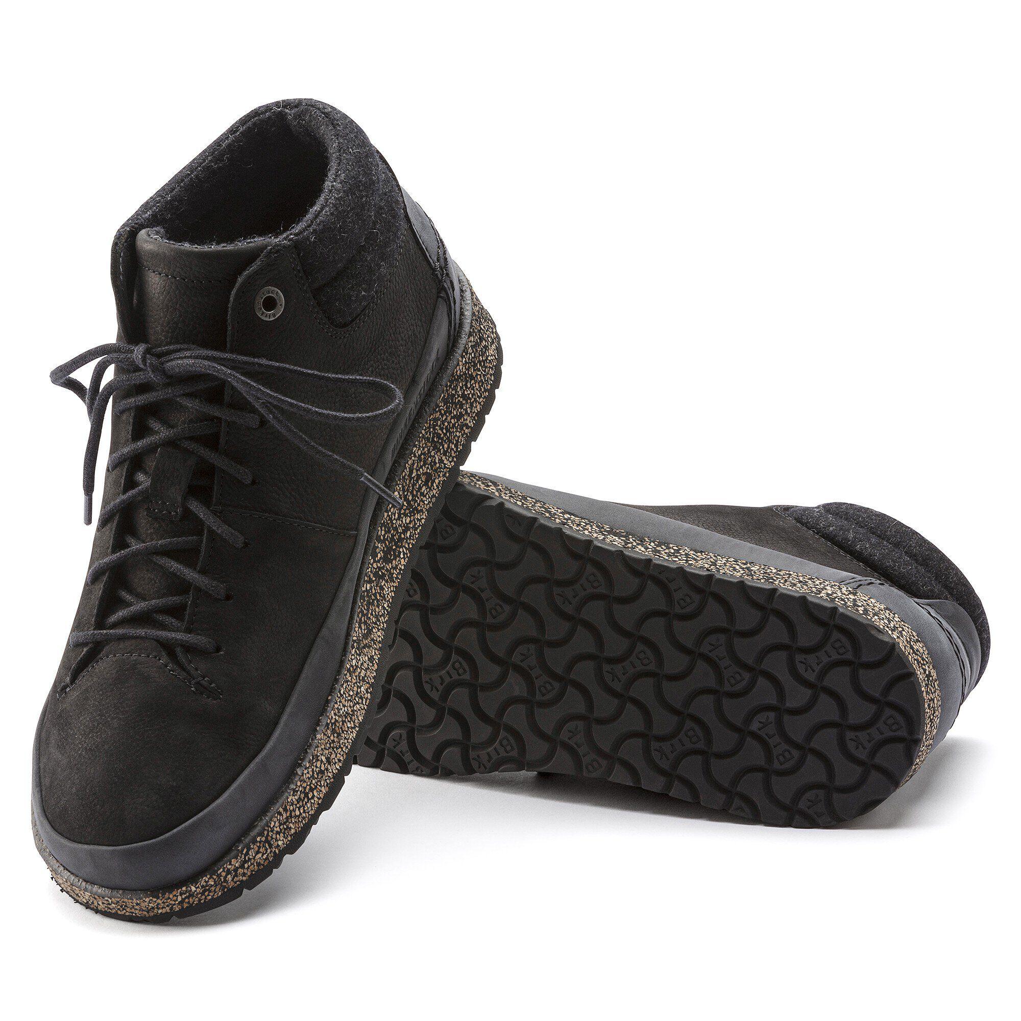 Honnef High Oiled Nubuck Leather Black Product Image